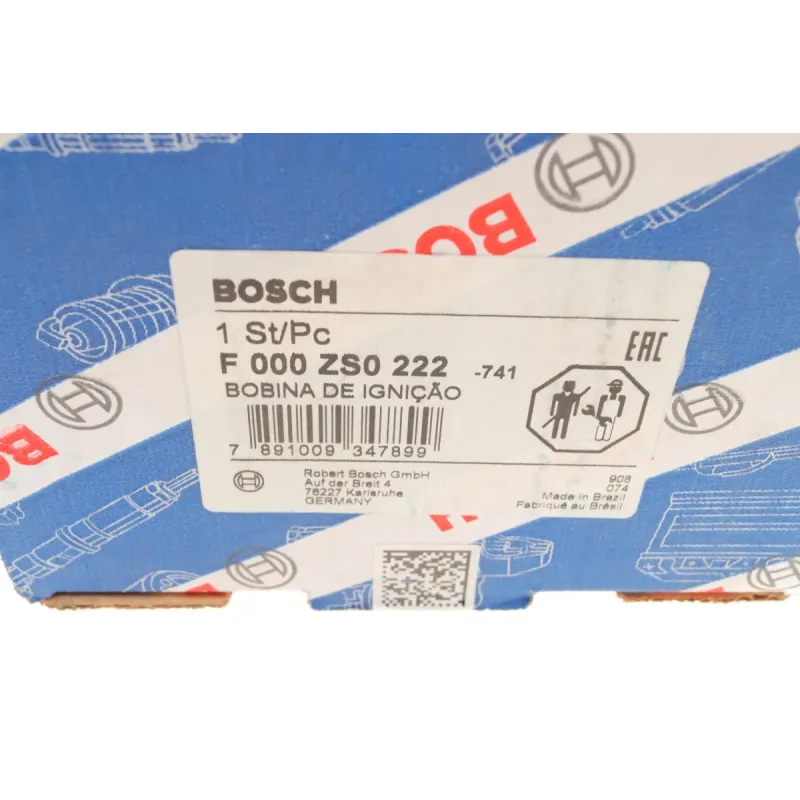 Котушка запалювання BOSCH F 000 ZS0 222 для Chevrolet Epica, Aveo, Daewoo Lanos, Nubira 1.2-2.0i 1997-
