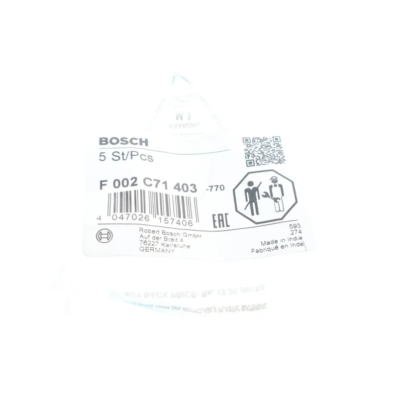 Ущільнююче кільце форсунки BOSCH F 002 C71 403 для Nissan NV200, Qashqai 1.5D-3.0D 2002-