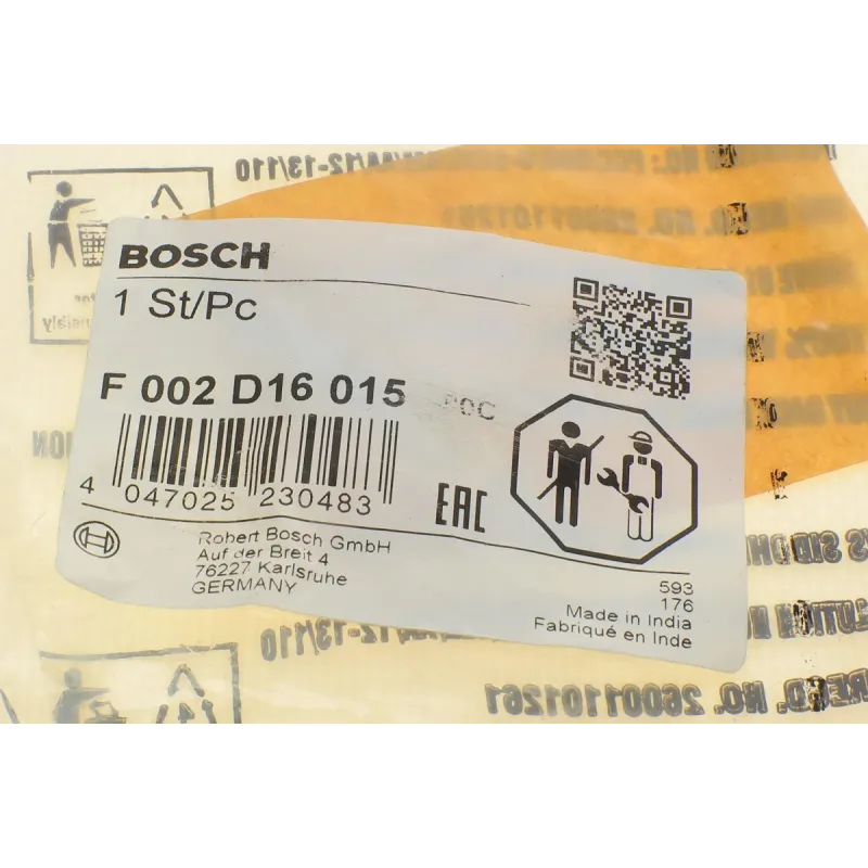 Втулка підшипника генератора BOSCH F 002 D16 015 для MAN, Renault