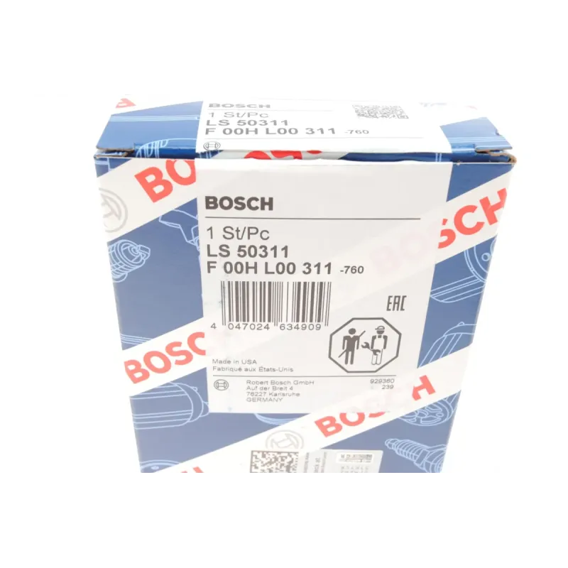 Лямбда-зонд BOSCH F 00H L00 311 для Daewoo Lanos/Nexia/Nubira 1.5 (1997-), 422 мм