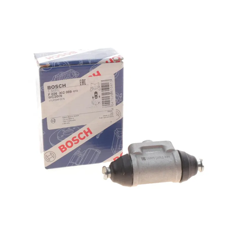 Циліндр гальмівний задній BOSCH F 026 002 089 для Volkswagen Polo V 1.6 2010- (d=19mm)