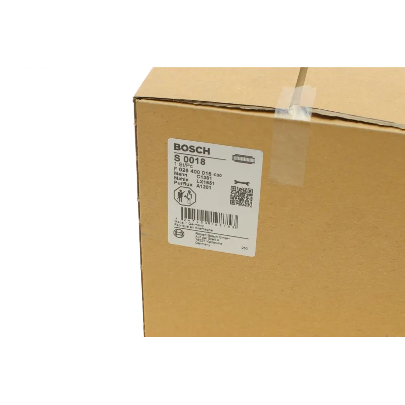 Фільтр повітряний BMW 3 (E90-E93) 1.6/2.0 03-11 (N43/N46)