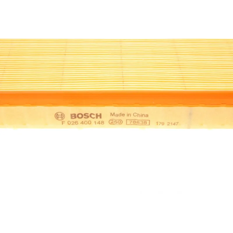 Фільтр повітряний BOSCH F 026 400 148 для BMW 3 (E90)/Z4 (E89) 3.0 06-, 287x353x35 мм