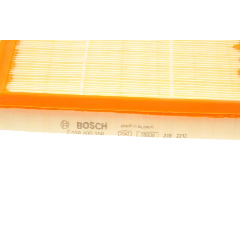 Фільтр повітряний BOSCH F 026 400 356 для BMW 3 (F30) 335i 2011-2013, 268.5x219x37 мм