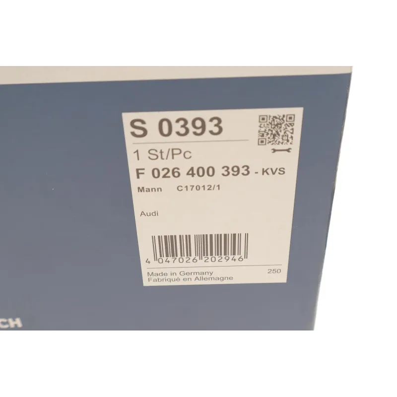Фільтр повітряний Audi A4/A5 2.0 TFSI 16V 15-