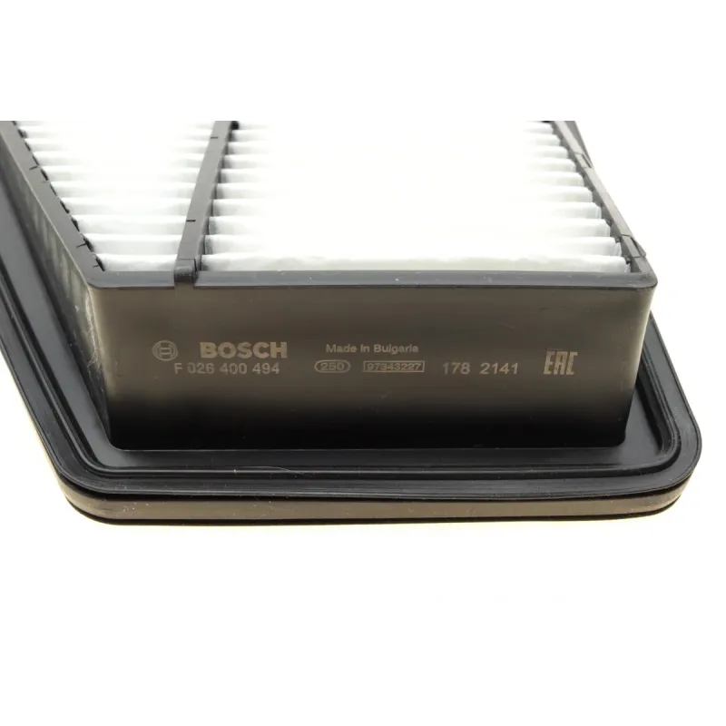 Фільтр повітряний BOSCH F 026 400 494 для Honda CR-V III (RE) 2.2 i-DTEC 2007-, 235.7x230.5x55.5 мм