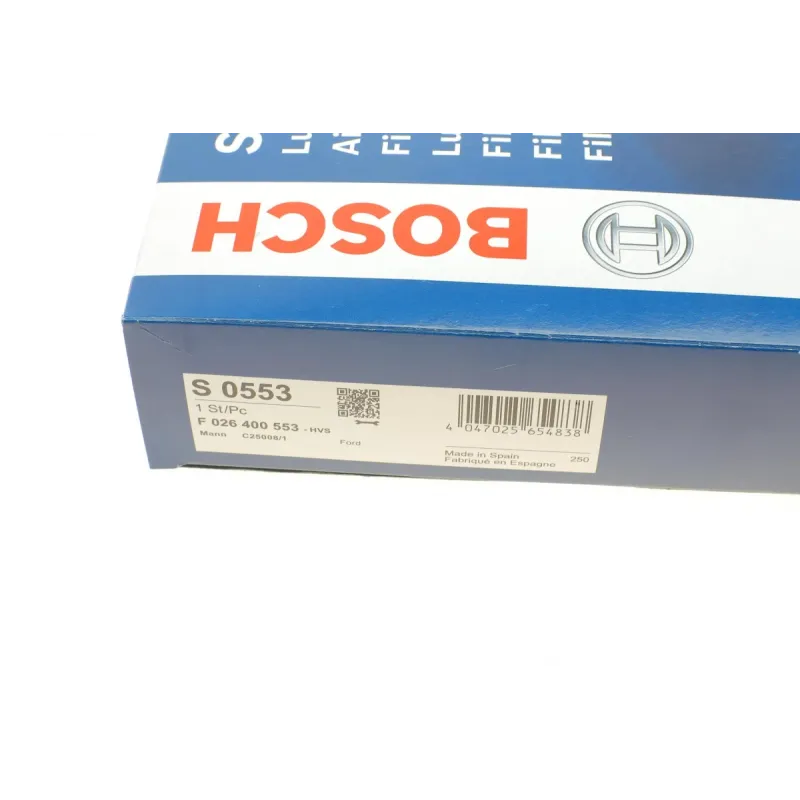 Фільтр повітряний BOSCH F 026 400 553 для Ford Galaxy, Mondeo V, S-Max 1.0-2.0D 2014-