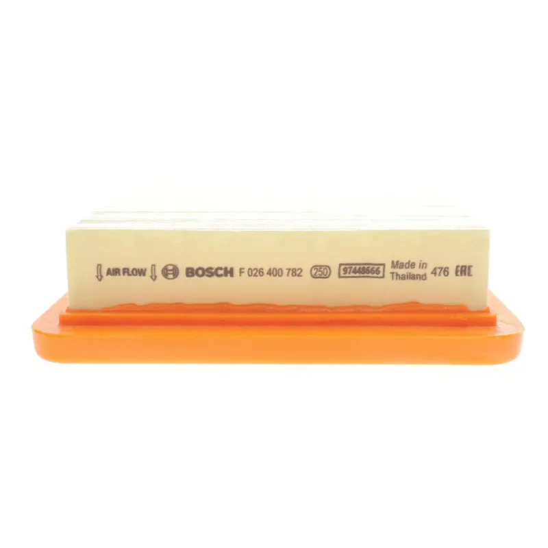 Фільтр повітряний BOSCH F 026 400 782 для Mazda 323, Premacy 1.3-2.0 1994-2005 (157x244x40 мм)