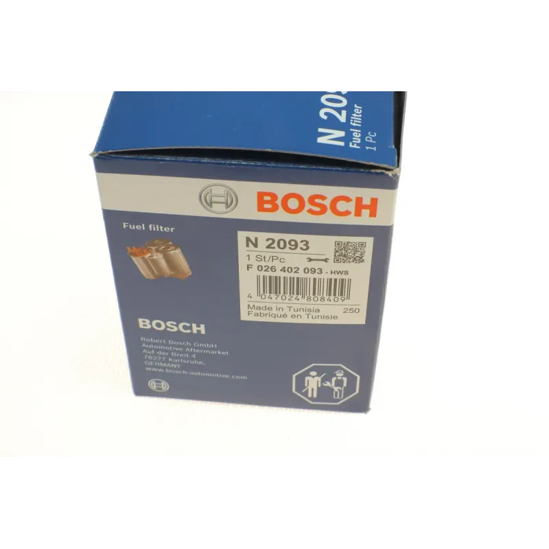 Фільтр паливний BOSCH F 026 402 093 для Opel Combo Tour 1.7DI/CDTI 2001-, Astra G 1.7TD 1998-