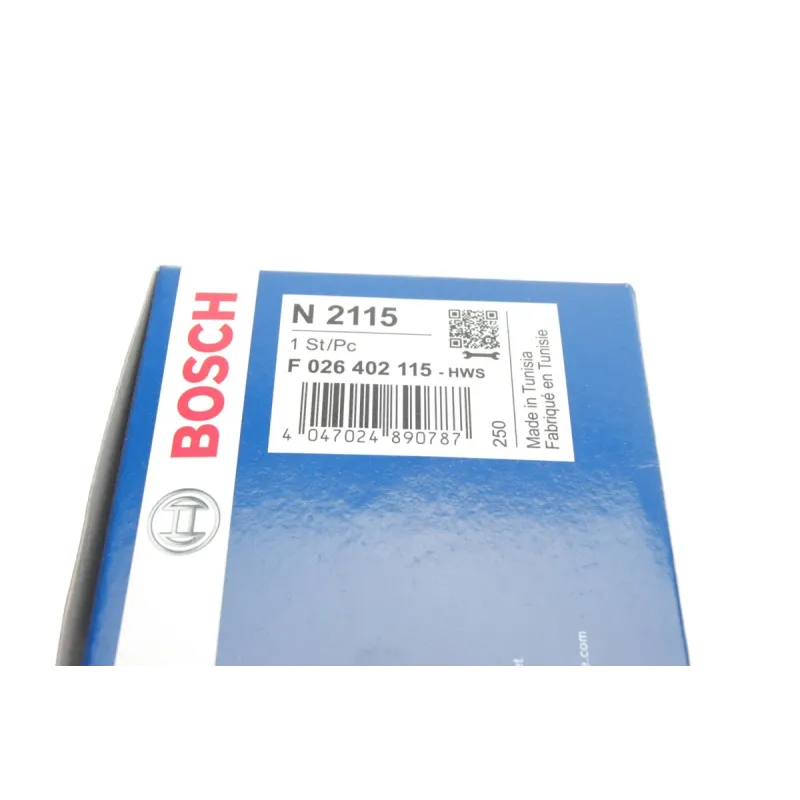 Фільтр паливний BOSCH F 026 402 115 для Mitsubishi L200, Toyota Hilux, Fiat Fullback, діаметр 83.6 мм