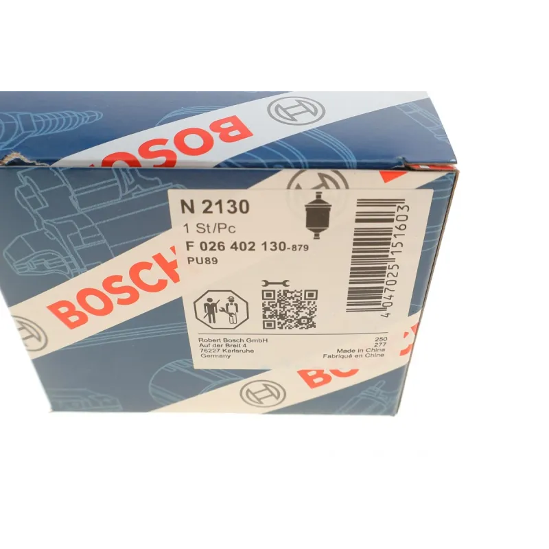 Фільтр паливний BOSCH F 026 402 130 для MAN EL/EM/L2000/NG/NL/NM/TGA/TGL/TGM 80-, 76x76x54 мм