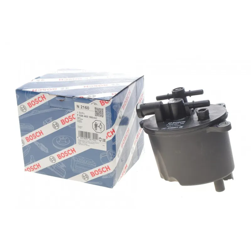 Фільтр паливний BOSCH F 026 402 160 для Citroen C5/C6, Ford Mondeo 2.2 TDCI 2006-, 120x152 мм