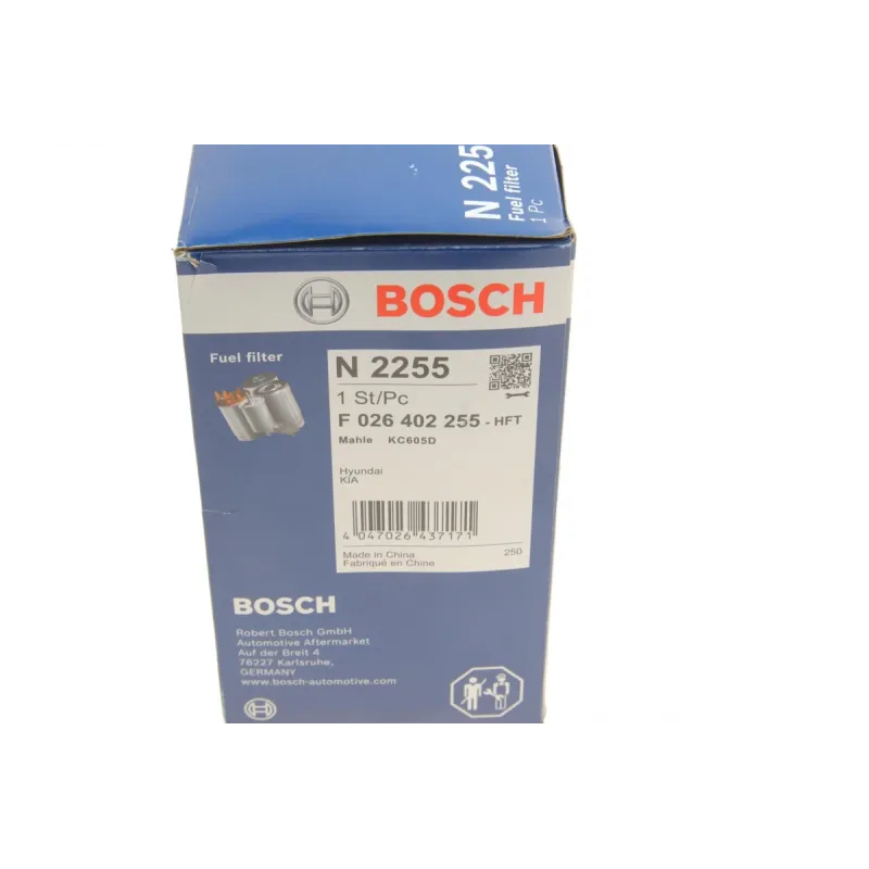 Фільтр паливний BOSCH F 026 402 255 для Hyundai iX20, Tucson, Kia Ceed, Sportage 1.4-2.0CRDi 2011-