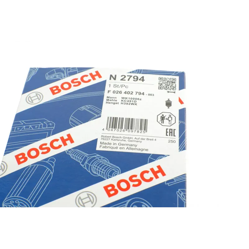 Фільтр паливний BOSCH F 026 402 794 для Renault Magnum DXi13/Kerax, Volvo FH 400-540, 110 мм