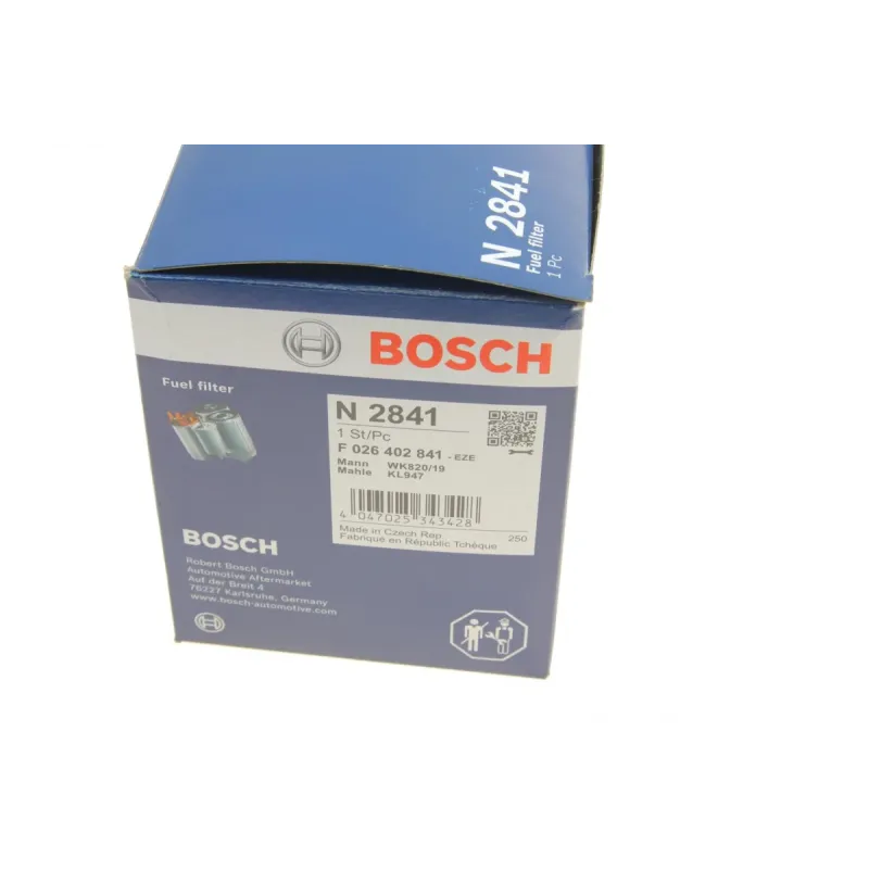 Фільтр паливний BOSCH F 026 402 841 для Mercedes-Benz Vito (W447) 116 CDI 2014-, OM651
