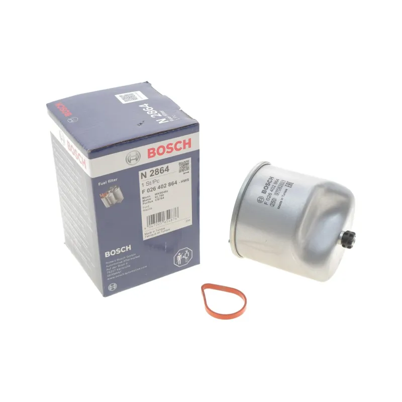 Фільтр паливний BOSCH F 026 402 864 для Ford Connect 1.6TDCI 2013-, діаметр 92 мм