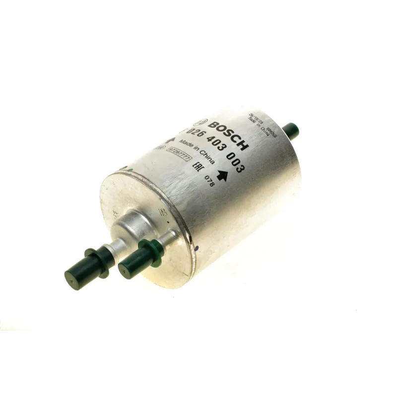 Фільтр паливний BOSCH F 026 403 003 магістральний для Audi A4 1.8T 2002-2004, A6 2.4-4.2 2004-2008, діаметр 74.4 мм