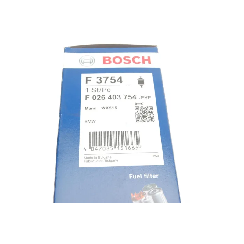 Фільтр паливний BMW 3 (F30/F80) 11-/5 (F10/F11/G30/F90) 09- (B48/B58/S63/N55)