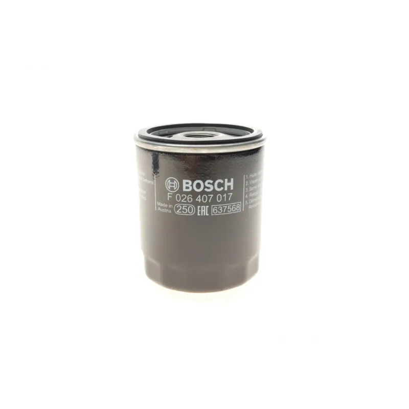 Фільтр масляний BOSCH F 026 407 017 для Ford Focus/C-Max/Galaxy 1.8 TDCI 2004-2012, M 20x1.5