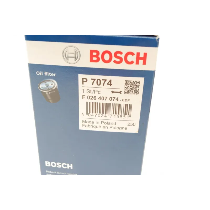 Фільтр масляний BOSCH F 026 407 074 для Opel Astra J/K, Insignia A/B 1.6D