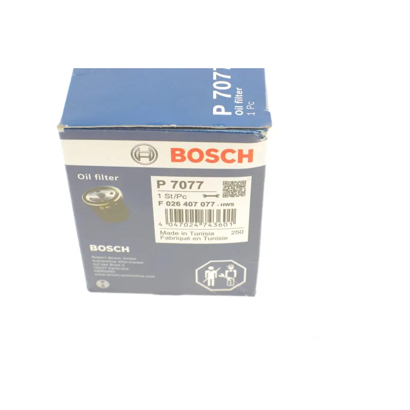 Фільтр масляний BOSCH F 026 407 077 для Honda Accord, Civic, CR-V 1989-