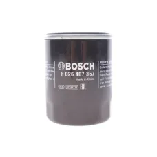 Фільтр масляний BOSCH F 026 407 357 для Hyundai i10/i20 1.2 2008-2015, M 20x1.5