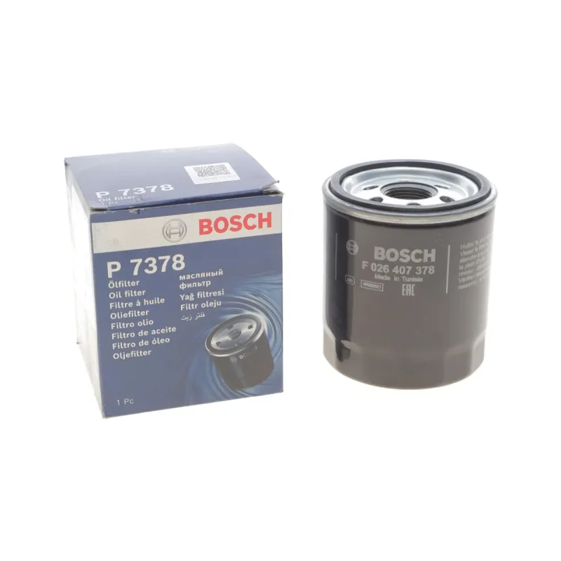 Фільтр масляний BOSCH F 026 407 378 для Chrysler Avenger/Calibre/Patriot, Dodge Avenger/Caliber, Jeep Compass/Patriot, зовнішній діаметр 76 мм