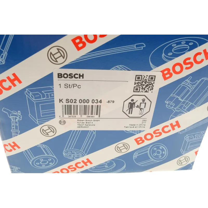 Насос ГПК BOSCH K S02 000 034 лопатевий для Nissan Navara D40 2.5 dCi 2009-2014