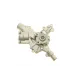 Помпа води BUGATTI PA10030 для Opel Astra G/H, Corsa C/D, Meriva A 1.0-1.4 2000-2014, 49 мм