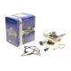 Помпа води BUGATTI PA10318 для Opel Astra G/H, Corsa C/D 1.2/1.4 8 лопатей, з датчиком t