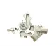 Помпа води BUGATTI PA10318 для Opel Astra G/H, Corsa C/D 1.2/1.4 8 лопатей, з датчиком t