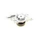 Помпа води BUGATTI PA10335 для Jeep Grand Cherokee II 2.7CRD 4x4 2001-2005, Ø шкива 90 мм, 8 лопастей