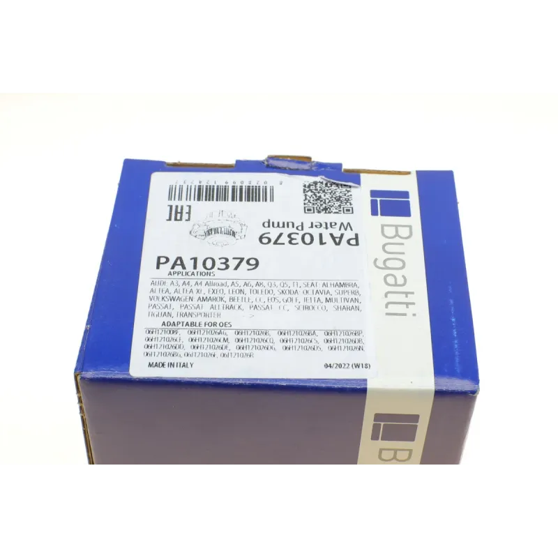 Помпа води Audi A3-A8/Skoda Octavia/VW Passat/T5/Golf/Tiguan 1.8-2.0TFSI/TSI 04- 