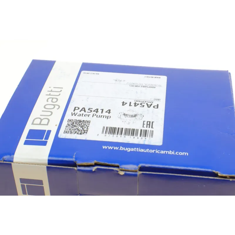 Помпа води BUGATTI PA5414 для BMW 3 (E46) 318d/320d 1998-2005, 61.8 мм