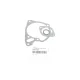 Помпа води BUGATTI PA9204 для Mitsubishi Pajero/L300/L400 2.5TD 82-00, Pajero Sport 2.5DI-D 08-, Hyundai Grace 2.5TD