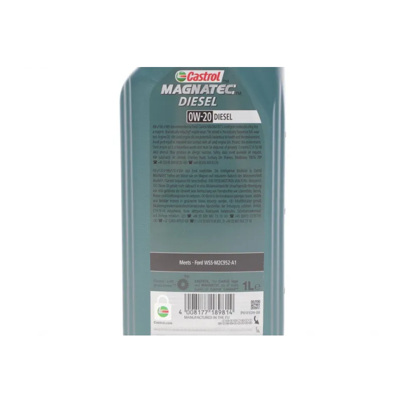 Моторна олива CASTROL Magnatec Professional Diesel 0W20 1L 15F73D