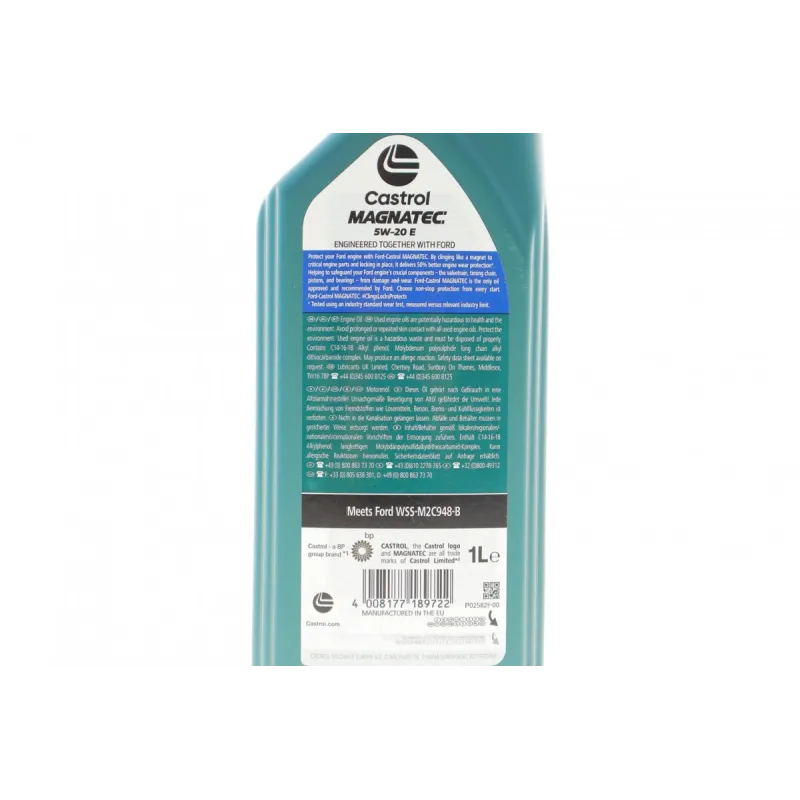 Моторна олива CASTROL Magnatec Professional E 5W20 1L (15F8D3) Ford WSS-M2C948-B