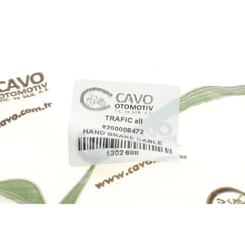 Трос ручника передній CAVO 1302 688 для Renault Trafic II, Opel Vivaro 2001- 600/355мм