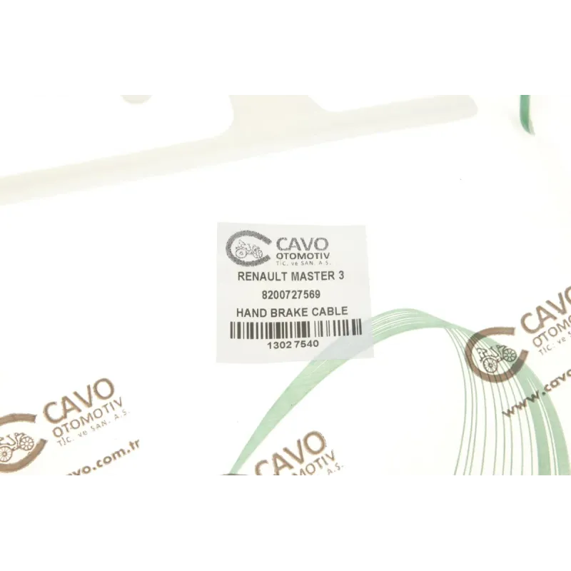 Трос ручника CAVO 1302 754 для Renault Master III 2010- (1545/1210 мм)