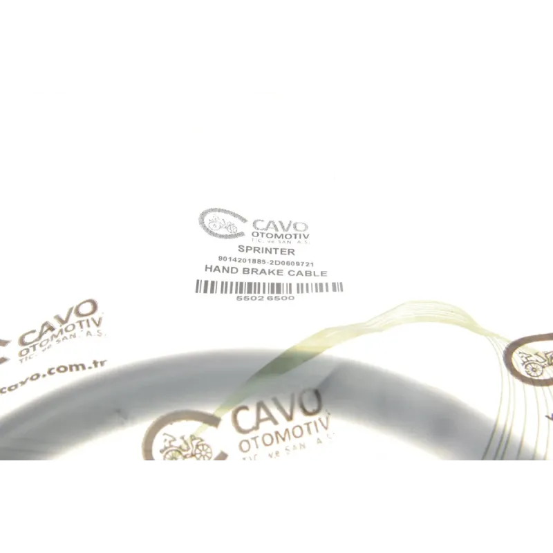 Трос ручника CAVO 5502 650 для Mercedes-Benz Sprinter 901, 902, 903 (1515/1330 мм)