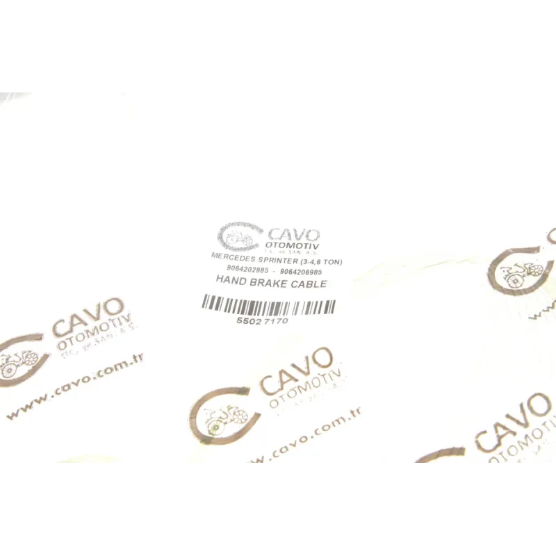 Трос ручника задній CAVO 5502 717 для Mercedes-Benz Sprinter 906 2006- 1706/1447mm