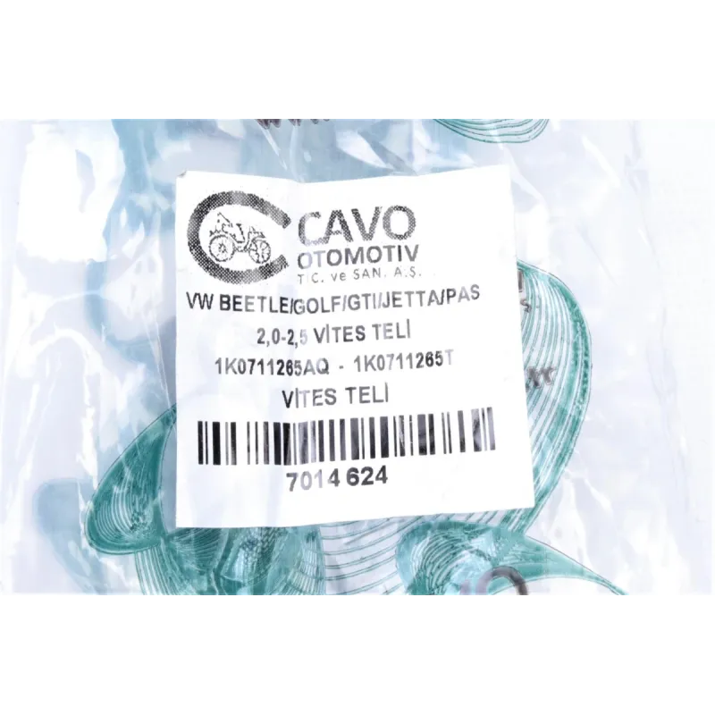 Трос куліси CAVO 7014 624 для Volkswagen Beetle, Golf, Jetta, Passat 2006-2015