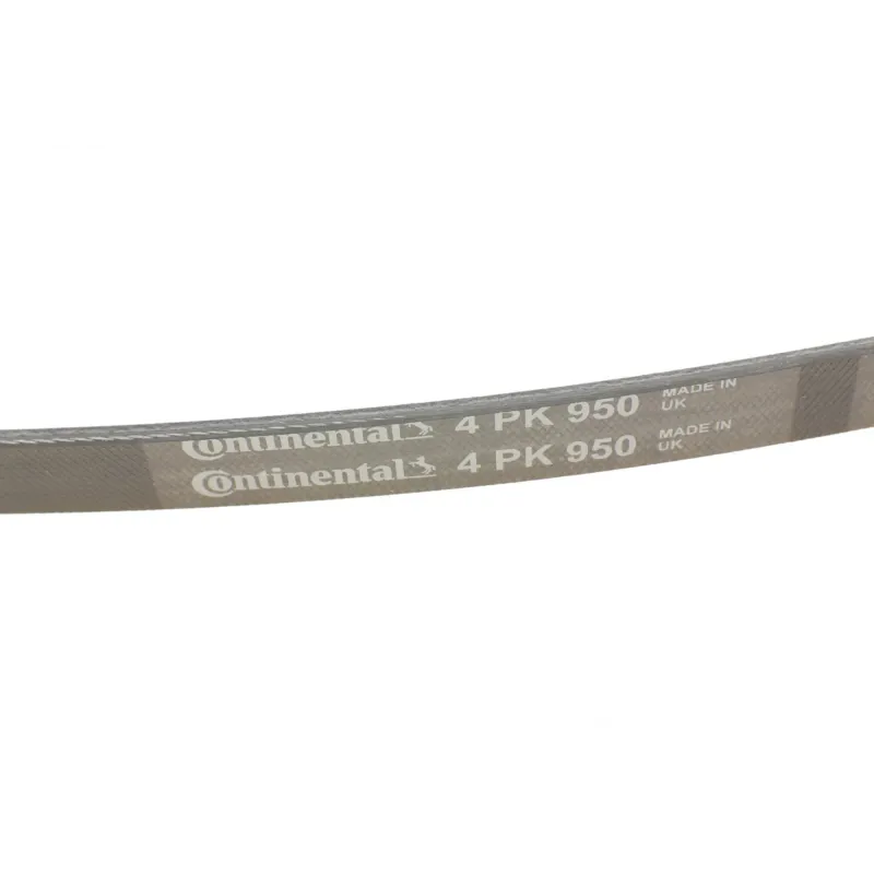 Ремінь генератора CONTINENTAL 4PK950 для Chevrolet Aveo, Fiat Punto, Honda Accord, 950 мм