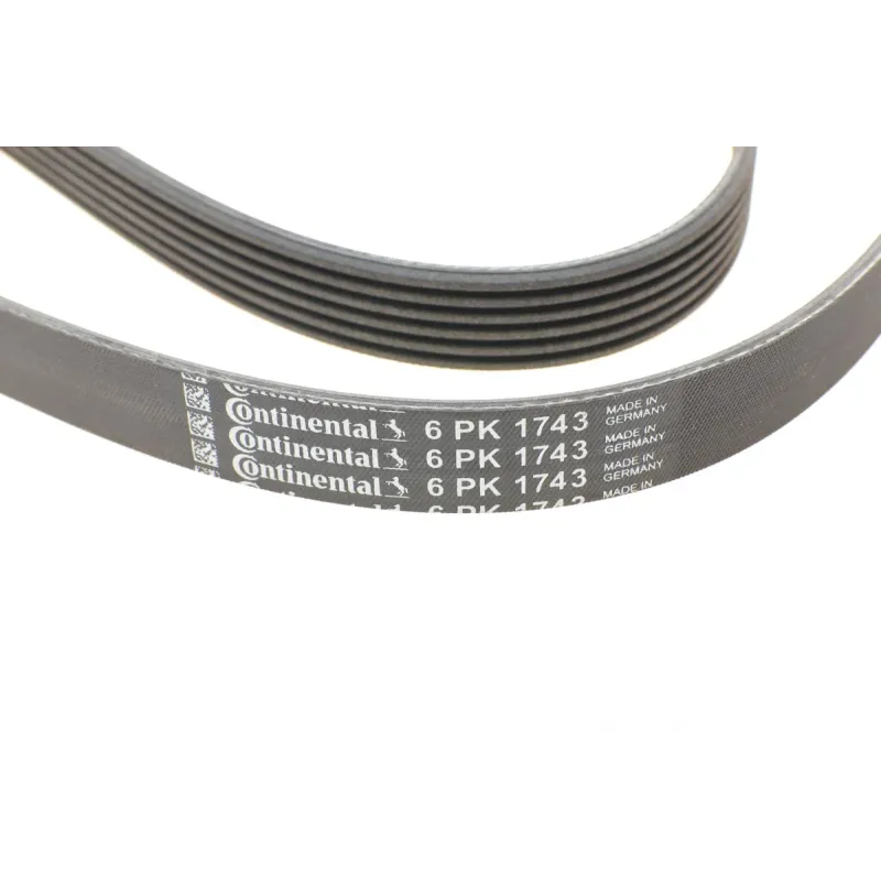 Ремінь генератора CONTINENTAL 6PK1743 для Peugeot 206/306, Citroen C5, Ford Galaxy 1743 мм
