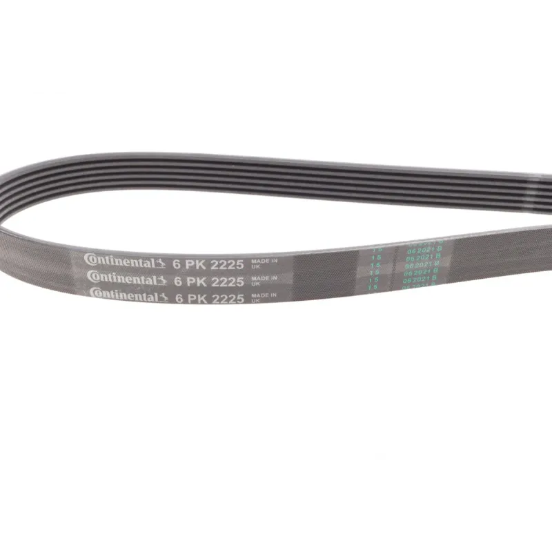 Ремінь генератора CONTINENTAL 6PK2225 для Volkswagen T4, Ford Fiesta, Jeep Cherokee, 2225 мм
