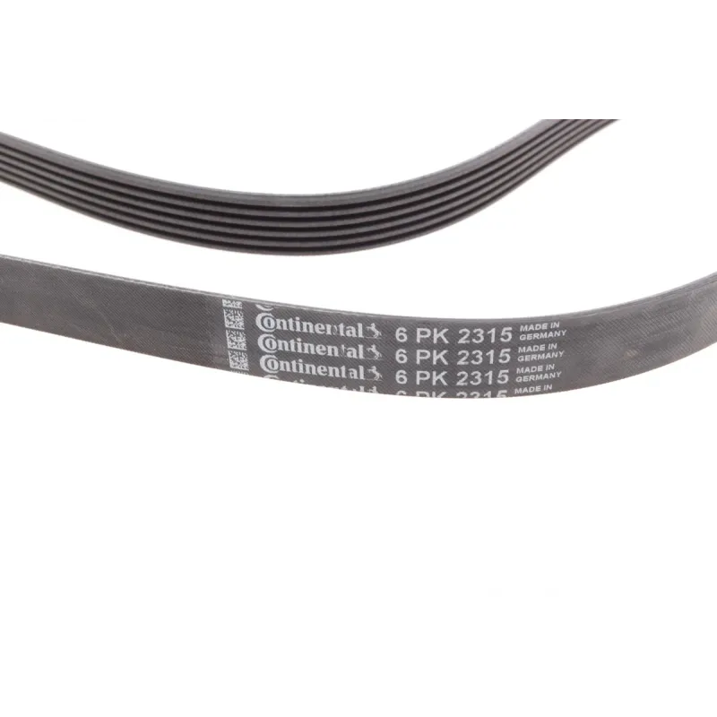 Ремінь генератора CONTINENTAL 6PK2315 для Mercedes-Benz C-Class W202/W210 M112/M113 1997-2000, 2315 мм