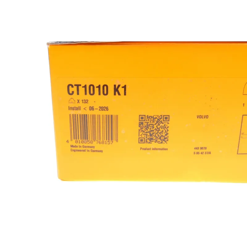 Комплект ГРМ Volvo C70/S60/S80/V60/V70/XC70/XC90 2.0-2.4D 01- (28x132z)