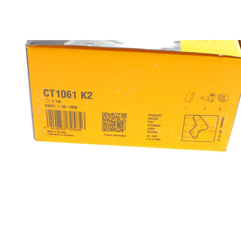 Комплект ГРМ Citroen Jumper/Jumpy/Berlingo/Peugeot Boxer/Expert/Fiat Ducato 1.9D/TD 94-02 (25x136z)