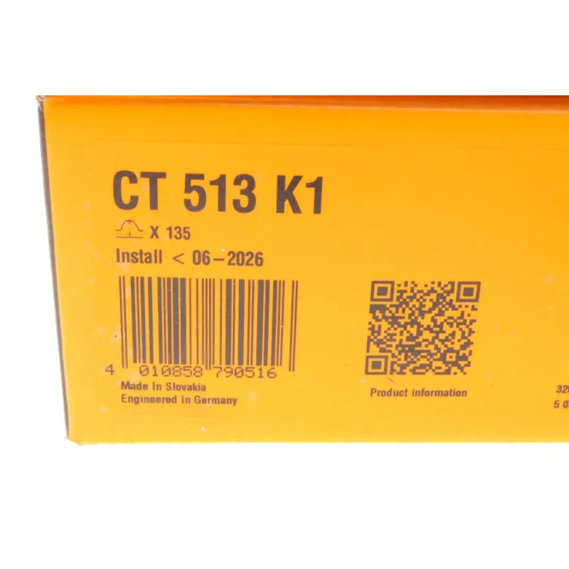 Комплект ГРМ VW T3/Passat/Golf II 1.5-1.7D/TD 77-92 (25.4x135z)