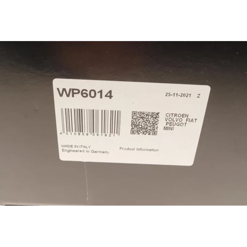 Помпа води Citroen Berlingo/Fiat Scudo 1.6HDI 08- (19z)